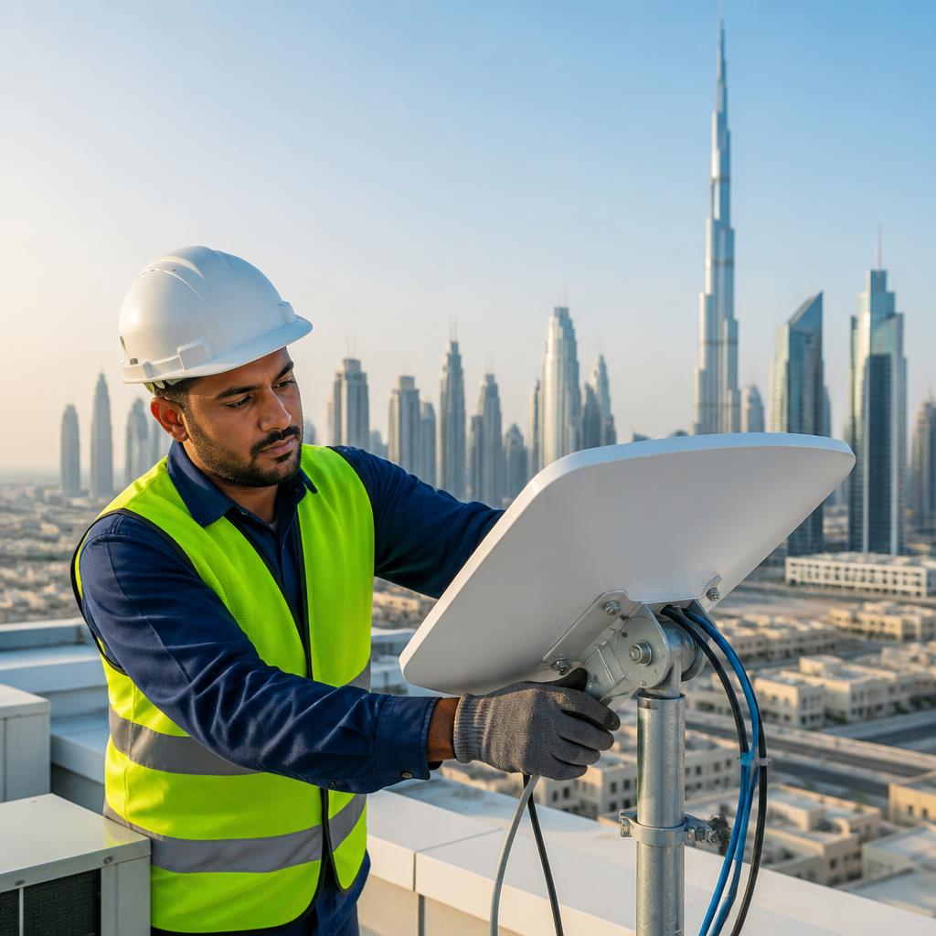 Starlink Satellite Internet Installation UAE